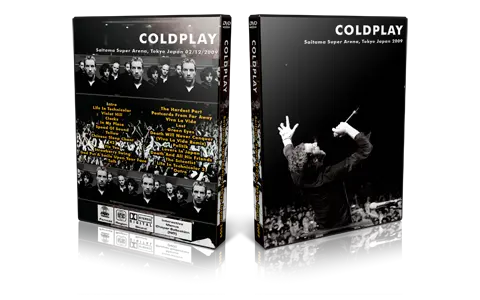 Artwork Cover of Coldplay 2009-02-12 DVD Tokyo Proshot