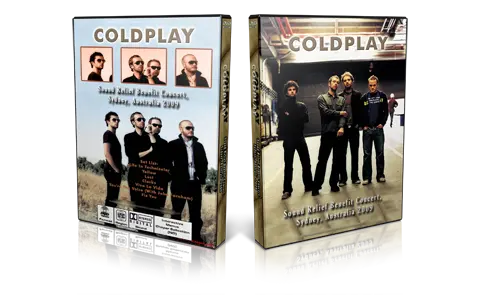 Artwork Cover of Coldplay 2009-03-14 DVD Sydney Proshot