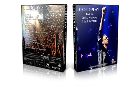 Artwork Cover of Coldplay 2011-11-23 DVD Oslo Proshot