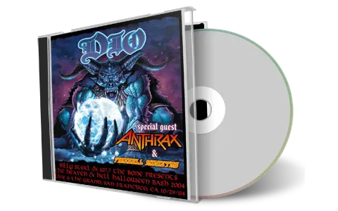 Artwork Cover of Dio 2004-10-29 CD San Francisco Soundboard