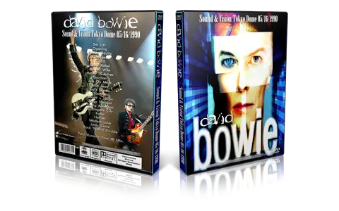 Artwork Cover of David Bowie 1990-05-16 DVD Tokyo Proshot