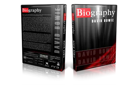 Artwork Cover of David Bowie Compilation DVD Biography From Biography Channel Proshot
