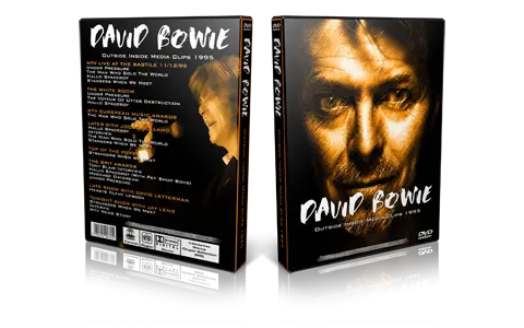 Artwork Cover of David Bowie Compilation DVD Outside Inside 1995 Proshot