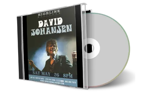 Artwork Cover of David Johansen 2012-05-26 CD New York Audience