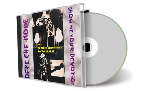 Artwork Cover of Depeche Mode 1993-09-23 CD New York Audience