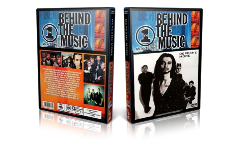Artwork Cover of Depeche Mode Compilation DVD Behind The Music Proshot