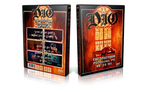 Artwork Cover of Dio Compilation DVD Philadelphia 1984 Proshot