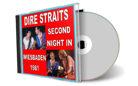 Artwork Cover of Dire Straits 1981-05-06 CD Wiesbaden Audience