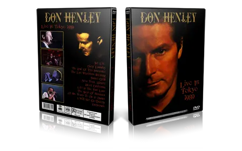 Artwork Cover of Don Henley Compilation DVD Tokyo 1989 Proshot