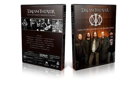 Artwork Cover of Dream Theater 2002-07-04 DVD Bucharest Proshot