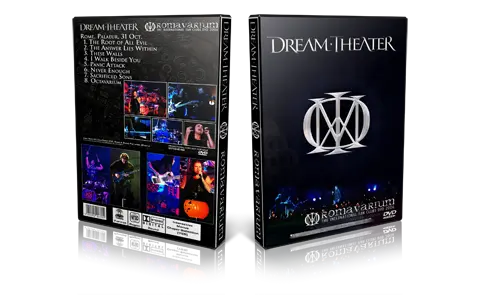 Artwork Cover of Dream Theater Compilation DVD Rome 2006 Proshot