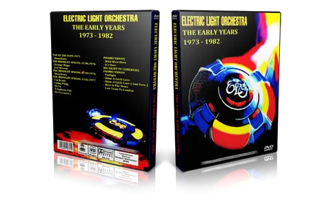 Artwork Cover of Electric Light Orchestra Compilation DVD Early Years Clips 1973-1982 Proshot