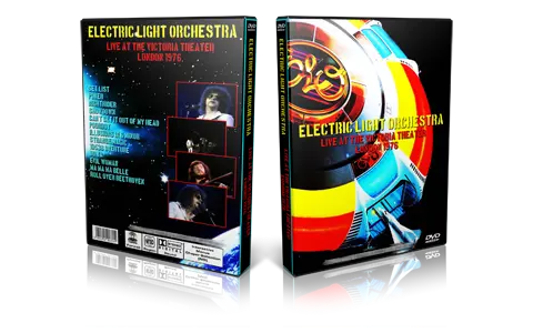 Artwork Cover of Electric Light Orchestra Compilation DVD London 1976 Proshot