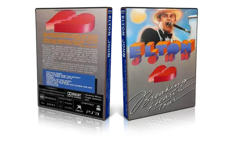 Artwork Cover of Elton John Compilation DVD London 1984 Proshot