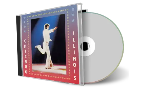 Artwork Cover of Elvis Presley 1972-06-16 CD Chicago Audience