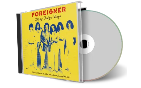 Artwork Cover of Foreigner 1980-01-26 CD Tokyo Audience
