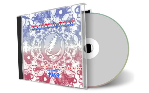 Artwork Cover of Grateful Dead 1969-03-28 CD Modesto Soundboard