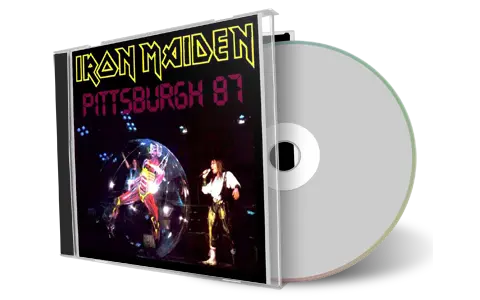 Artwork Cover of Iron Maiden 1987-01-09 CD Pittsburgh Audience