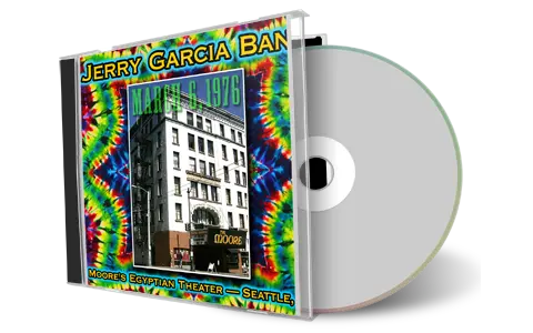 Artwork Cover of Jerry Garcia 1976-03-06 CD Seattle Audience