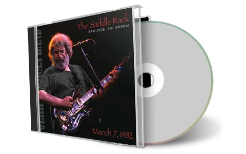 Artwork Cover of Jerry Garcia 1982-03-07 CD San Jose Soundboard