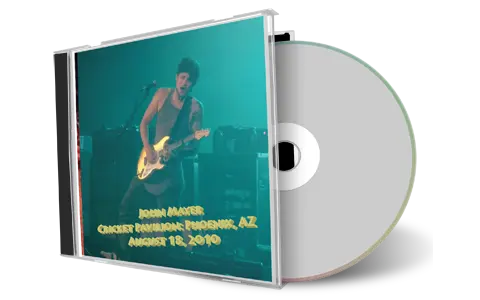 Artwork Cover of John Mayer 2010-08-18 CD Phoenix Audience