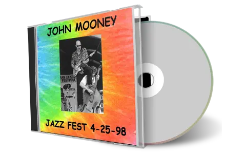 Artwork Cover of John Mooney 1998-04-25 CD New Orleans Soundboard
