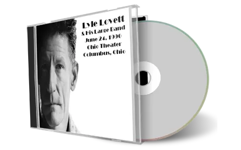 Artwork Cover of Lyle Lovett 1990-06-24 CD Columbus Audience