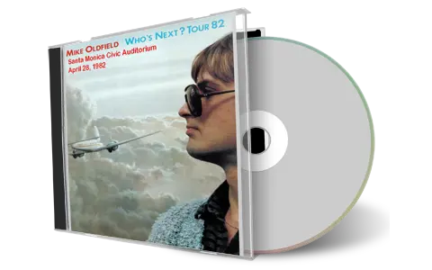 Artwork Cover of Mike Oldfield 1982-04-28 CD Santa Monica Audience