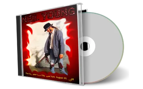 Artwork Cover of Neil Young 1988-08-30 CD New York City Audience