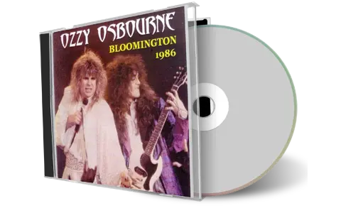 Artwork Cover of Ozzy Osbourne 1986-07-09 CD Bloomington Audience