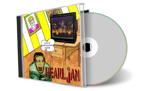 Artwork Cover of Pearl Jam 1998-06-30 CD Minneapolis Soundboard