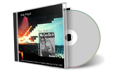 Artwork Cover of Pink Floyd 1980-02-07 CD Los Angeles Audience