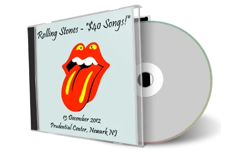 Artwork Cover of Rolling Stones 2012-12-13 CD Newark Audience