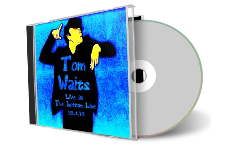 Artwork Cover of Tom Waits 1975-04-22 CD New York City Soundboard