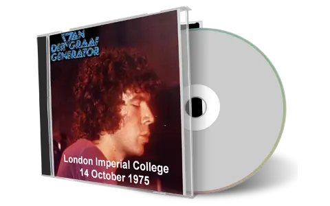 Artwork Cover of Van Der Graaf Generator 1975-10-14 CD London Audience