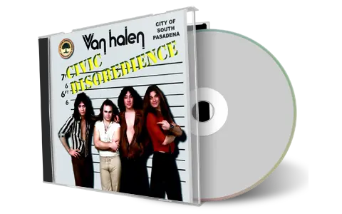 Artwork Cover of Van Halen 1976-05-29 CD Pasadena Soundboard