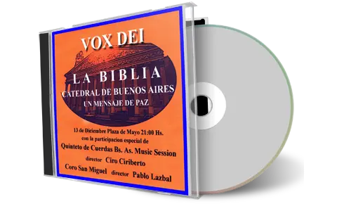 Artwork Cover of Vox Dei 2003-12-13 CD Buenos Aires Soundboard