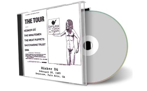 Artwork Cover of Husker Du 1985-02-28 CD Palo Alto Soundboard