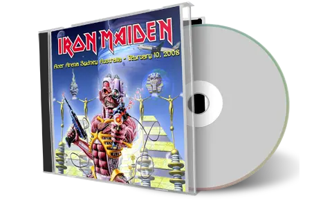 Artwork Cover of Iron Maiden 2008-02-10 CD Sydney Audience