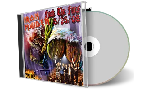 Artwork Cover of Iron Maiden 2008-05-25 CD Albuquerque Audience