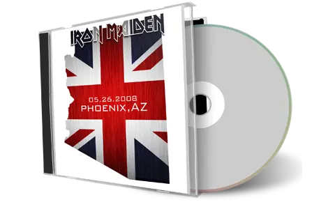 Artwork Cover of Iron Maiden 2008-05-26 CD Phoenix Audience