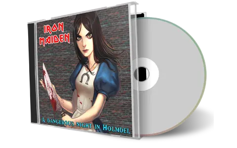 Artwork Cover of Iron Maiden 2008-06-14 CD Holmdel Audience