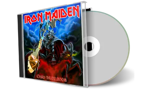 Artwork Cover of Iron Maiden 2008-07-24 CD Oslo Audience