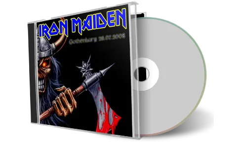 Artwork Cover of Iron Maiden 2008-07-26 CD Gothenburg Audience