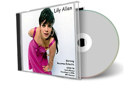 Artwork Cover of Lily Allen 2009-02-18 CD Santa Monica Soundboard