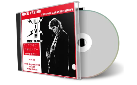 Artwork Cover of Mick Taylor Compilation CD Japan Tour 1990 Vol 20 Audience