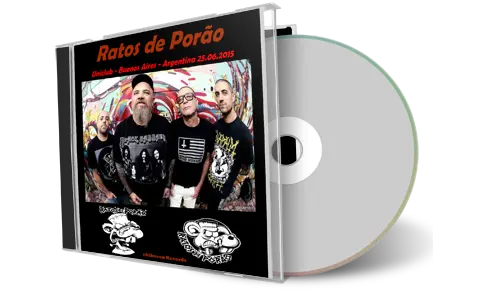 Artwork Cover of Ratos de Porao 2015-06-25 CD Buenos Aires Audience