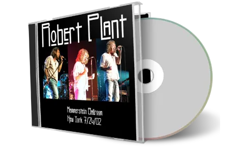 Artwork Cover of Robert Plant 2002-07-24 CD New York City Audience