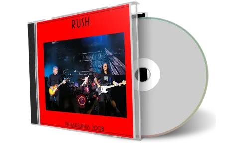 Artwork Cover of Rush 2008-06-14 CD Philadelphia Audience