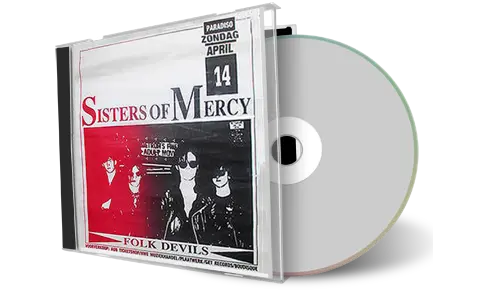 Artwork Cover of Sisters of Mercy 1985-04-14 CD Amsterdam Audience